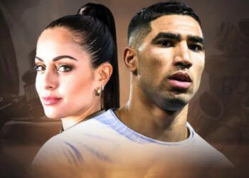 هبة عبوك و أشرف حكيمي