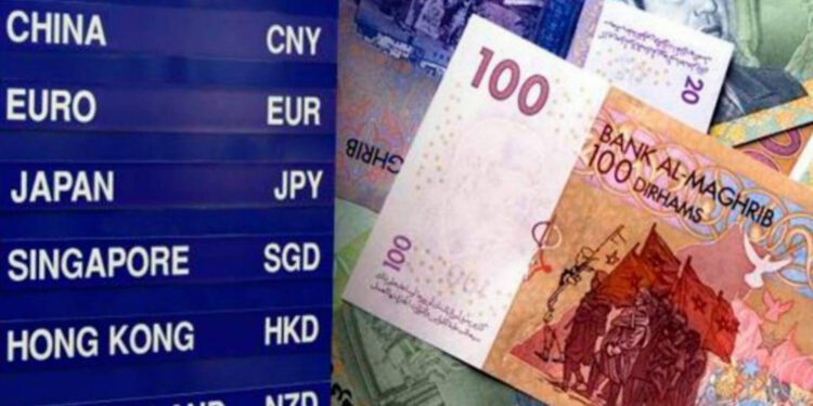 انخفاض صرف الدولار مقابل الدرهم المغربي