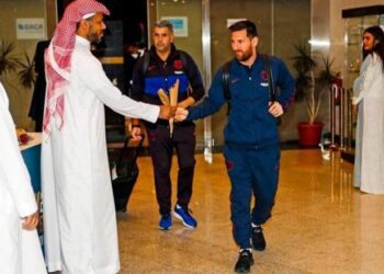 لميسي في السعودية