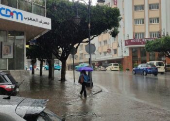 اجواء ممطرة بطنجة بعد أشهر من الجفاف