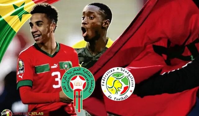 المنتخب المغربي و السنغالي