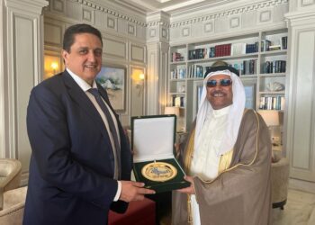 عمر مورو يستقبل رئيس البرلمان العربي