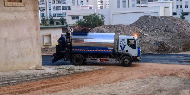 تزفيت الطرق