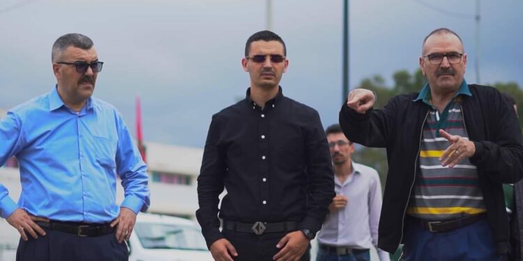 أشغال تهيئة واد مياه الأمطار في جماعة اكزناية