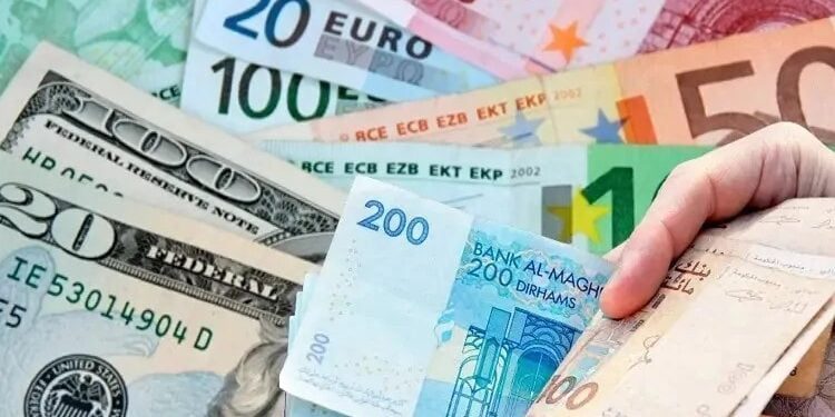 توقعات سعر صرف الدرهم مقابل الدولار و الأورو خلال الأشهر المقبلة