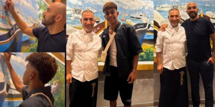 لامين يمال ووليد الرغراغي