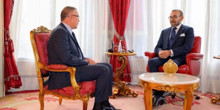 الملك محمد السادس والقجع