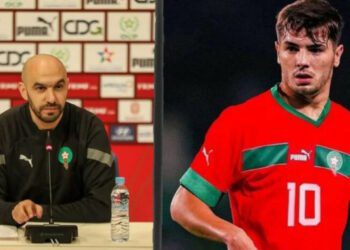 إبراهيم دياز من المنتخب المغربي