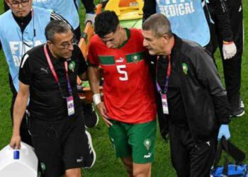 إصابة نايف أكرد تبعثر أوراق المدرب وليد الركراكي وهذا هو اللاعب الذي سيعوضه