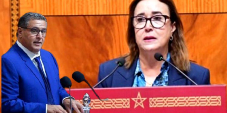 برلمانية تحرج أخنوش