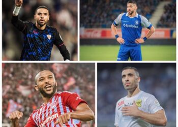 الررباعي المتنافس على قيادة هجوم المنتخب المغربي في الكان