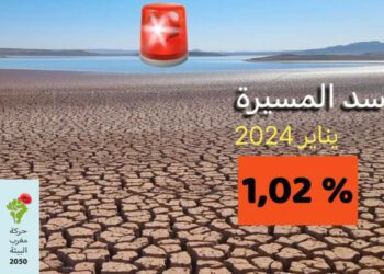 جفاف سد المسيرة