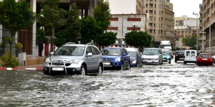 الأجواء الممطرة بطنجة