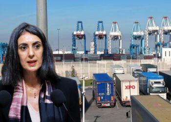 النقل الدولي بميناء طنجة المتوسط