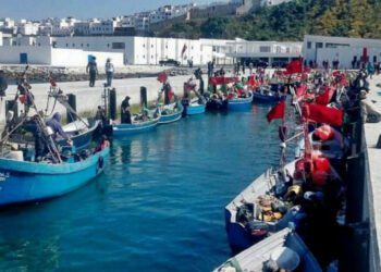 الصيد البحري بميناء طنجة