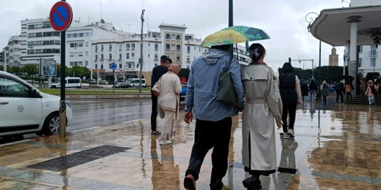 زخات مطرية بطنجة