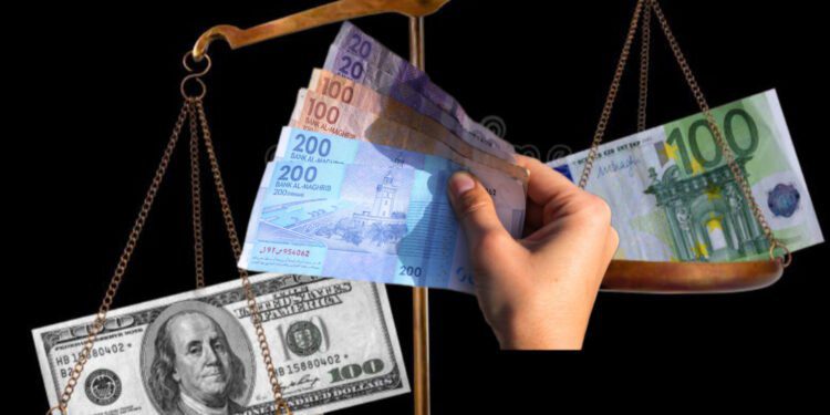 الدرهم المغربي أمام الأورو والدولار