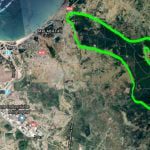 خارطة مزبلة في الغابة