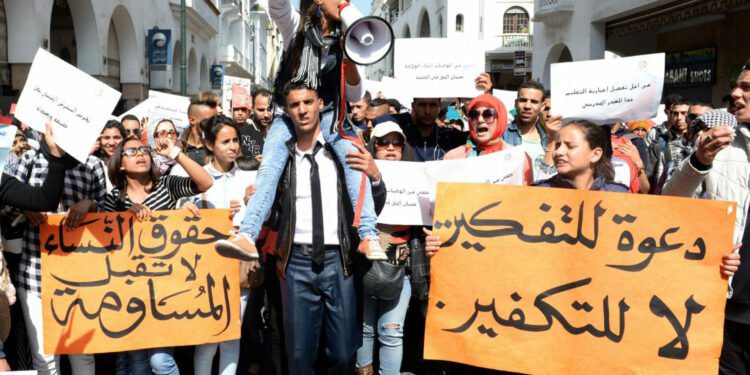 احتجاجات حقوق النساء