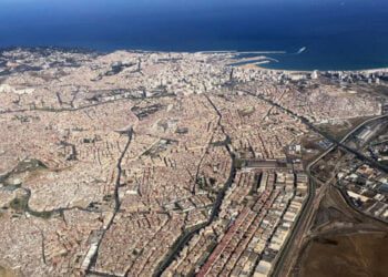 صورة جوية لطنجة