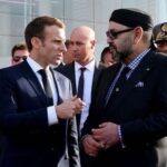 الملك محمد السادس و ايمانويل ماكرون