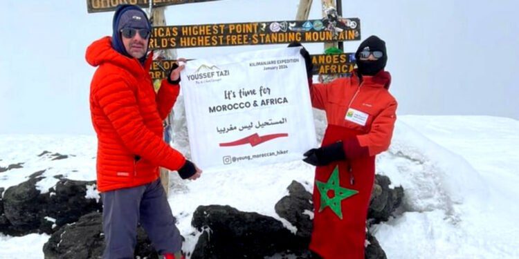 المتسلق يوسف التازي و ابوه عمر التازي