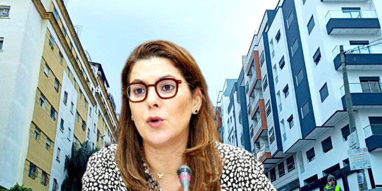 أرمة سكن - الوزيرة المنصوري