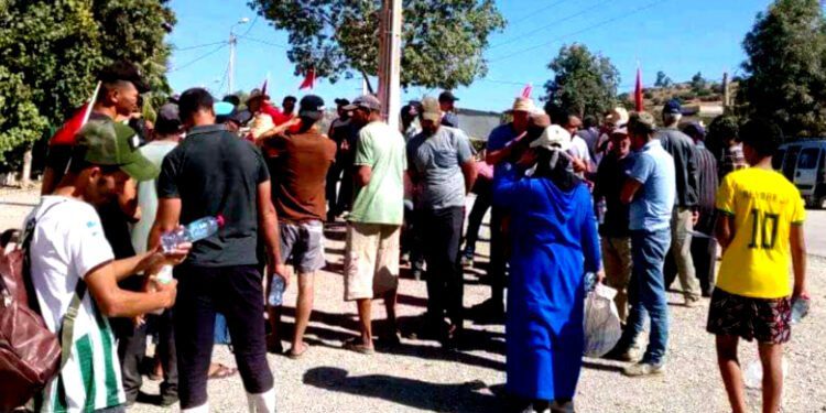 مسيرة احتجاجية