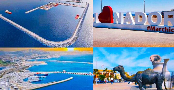 ميناء الناظور و الداخلة