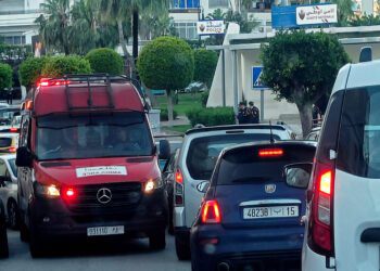 حادثة سير طنجة دراجة نارية