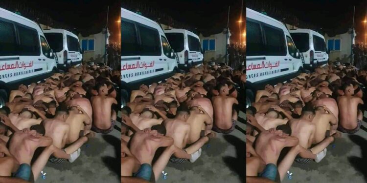 النيابة العامة تأمر بالتحقيق في تداول صور لمهاجرين عراة بالفنيدق