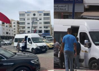 عون سلطة يعتدي بالضرب والسب والقذف على صحافيين في الفنيدق