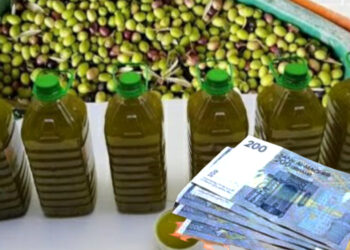 هذا هو ثمن 2 قنينات خمس لتر من زيت الزيتون