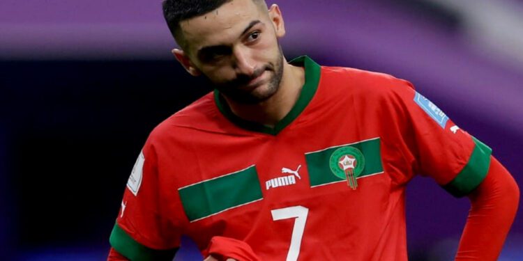 إبعاد زياش عن تشكيلة المنتخب الوطني