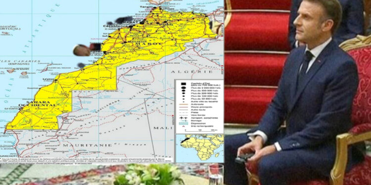 خارجية فرنسا تعتمد خريطة صحراء المملكة