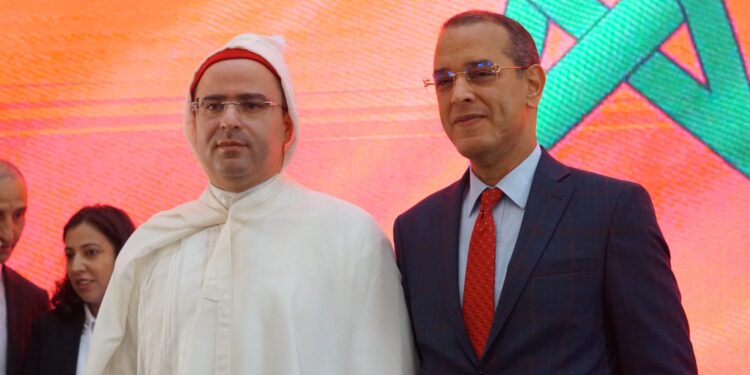 حفل تسليم السلط في عمالة إقليم النواصر بين عبد الله شاطر و جلال بنحيون