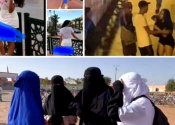 محاكمة قاصرين بتهمة الاعتداء على عارية ومنع منقبات من التمدرس مع أن الملك استقبل منقبة