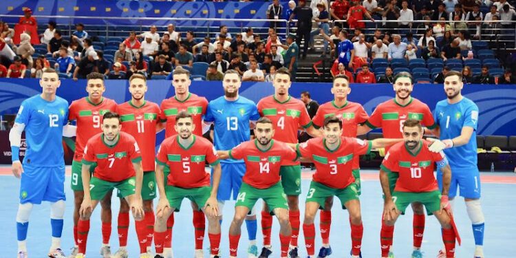 ترتيب المنتخب المغربي للفوتسال بعد مونديال أوزباكستان 2024