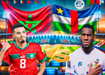 موعد مباراة المغرب وإفريقيا الوسطى