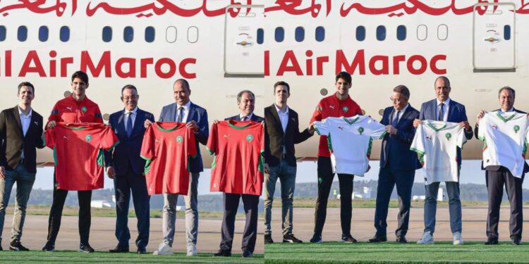 أقمصة جديدة للمنتخب المغربي