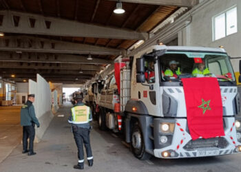 المساعدات المغربية لاسبانيا