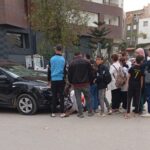 حادثة سير فوق ممر الراجلين