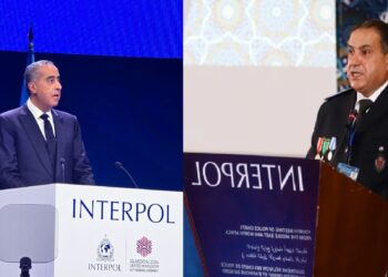 الأمن الوطني المغربي يستلم علم الأنتربول