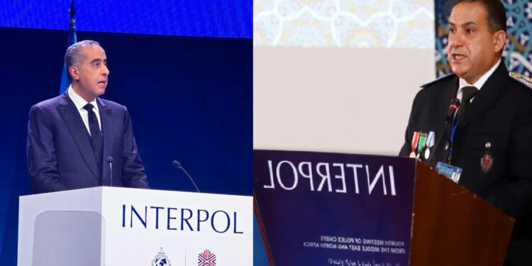 الأمن الوطني المغربي يستلم علم الأنتربول