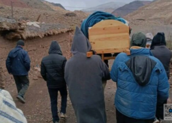 بعد المناظرة الوطنية للجهوية المتقدمة بساعات..نقل امرأة حامل في نعش الأموات