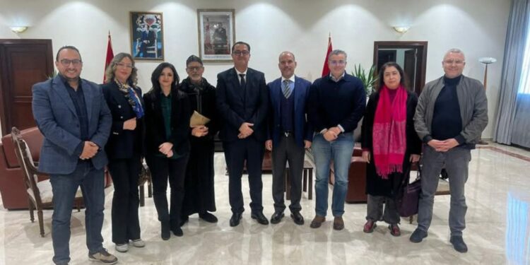 الوالي يونس التازي ومؤسسة بيت الصحافة يستعرضان مستقبل عاصمة البوغاز