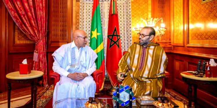 الجزائر منزعجة من زيارة رئيس موريتانيا للمغرب