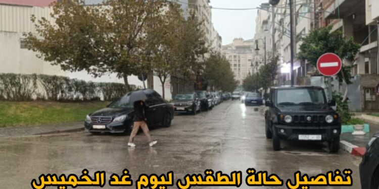 تفاصيل الحالة الجوية ليوم غد الخميس وتوقعات الطقس في مختلف المناطق