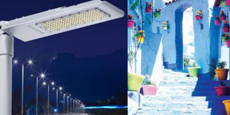 الأولى في المغرب وإفريقيا.. شفشاون تعتمد إنارة “LED”