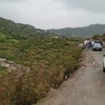 انقطاع طرق بمنطقة أقشور